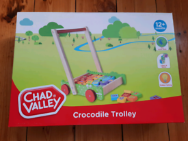 chad valley crocodile trolley